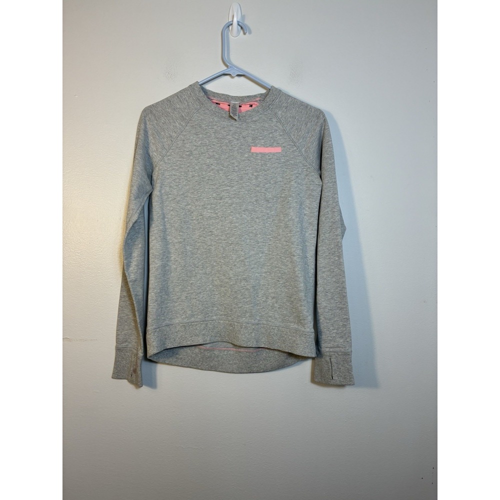Lululemon Iviva Kids Pullover Girls Sz 12‎ Gray Casual School